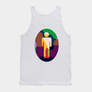 Colorful Man Tank Top